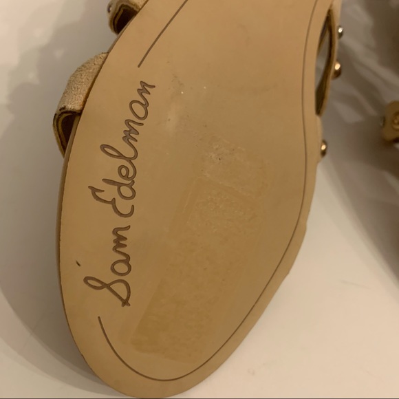 Sam Edelman EAVAN Studded Gladiator Sandals Size 6 - Picture 12 of 13